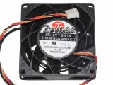 zyvpee/SUPERRED 80*38MM CHC8012CB-AH(E)(T) 12V 0.61A Dual Balls Bearing 4Pin PWM 8cm case fan server axial cooler