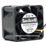Sanyo 4038 4CM 9GV0412P3K03 DC12V 0.84A 4 Wires 4 Pins Case Fan