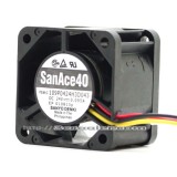 Sanyo 4CM 4028 109P0424H3D043 24V 0.095A  3 Wires 3 Pins Case Fan