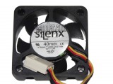Silenx 40*10mm IXP-11-DVI 12V 3 Wires 3 pins Case fan 4CM micro axial cooler for cpu switch