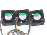 3 Pcs/ Group PMD1204PQB1-A B1149-2FGN 40x28mm 12V 2.6W 4 Wires Server Cooler Case Fan