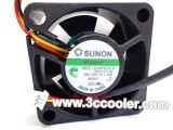 Sunon 4CM 4020 KDE1204PKVX-A MS.B518.R.GN 12V 1.4W 3 Wires DC Cooler fan