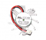 EVERFLOW T125010DL 12V 0.13A 2 wires 2 pins transparent vga fan graphics card cooler
