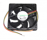 NIDEC 9225 9CM T92T12MHA7-53 J811 12V 0.14A 3 Wires 3 Pins Case Fan