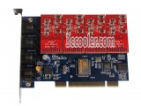 Wildcard TDM400/TDM400P 4 FXO Port PCI interface analog Card