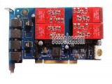 TDM410/TDM410P 4 FXO Port HQ-PCB PCI Analog Asterisk Card Support VPMADT032 EC For PBX VoIP