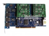 TDM410/TDM410P 4 FXS Port HQ-PCB PCI Analog Asterisk Card Support VPMADT032 EC For PBX VoIP
