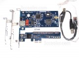 Wildcard Digital TE110P/TE110Pe T1/E1/J1 1 Port PCIe  Card with BNC Cable For PBX Voip