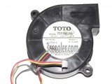 TOTO 7025 7CM TYF350LJ04 M25BLF-1 R-14 A009 12V 0.35A 4.2W 3 Wire 3 Pins Blower Cooling Fan