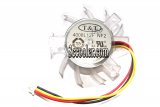 T&T 4008L12F NF2 12V 0.1A 3 Wires Video Fan