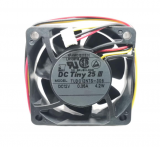 Servo 6025 6CM TUDC12N7S-306 NFANR0122CE00 12V 0.35A 4.2W 3 Wires Case Fan
