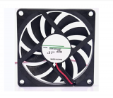 Nidec 8CM 8010 U80R12MUA-57 DC12V 0.25A 2 Wires Case Fan