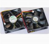 Nidec UltraFlo 80mm U80T12MMA7-53 12V 0.08 3 Wires 3 Pins Low noise projector fan 80x25mm