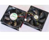 Nidec UltraFlo 92mm U92T12MMA7-53 12V 0.08A 2 Wires Low Noise Projector Fan