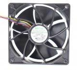 Nidec V12E12BS1B5-07 12V 1.85A 4 Wires PWM Violent Fan 120x38mm