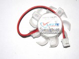 VETTE 4CM A4010L12S ZP 12V 0.07A 2 wires 2 pins transparent vga fan graphics card cooler