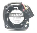 SANYO 38*28mm XF-63588 12V 0.62A 4 wires 4 pins 38mm case fan