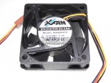 XFan 60*25mm 6CM RDH6025S 12V 0.14A 3 wires 3 pins Case fan cpu cooler