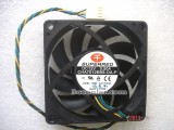 Superred 7CM 7015 CHA7012EBS-OA-P 12V 0.5A 4Wire Cooling Fan