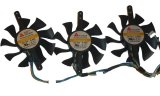 3Pcs Group Y.S.TECH 8CM YD128015EL 12V 0.46A 4 Wires Frameless VGA Cooler Fan