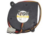 Y.S.TECH 5CM BD125015HB 12V 0.21A 3 Wires 3 Pins Blower Case Fan