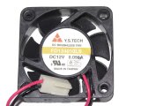 Y.S.Tech 4010 4CM FD124010LS 12V 0.055A 2 Wires 2 Pins Case Fan