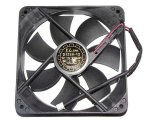 YateLoon D12SH-12 120*25mm 12CM 12V 0.3A 2 Wires 2 pins sleeve bearing Case fan For Case Power