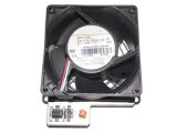ebmPAPST 9038 9CM 3212 J/2N 97P3153 39J2473 12V 630mA 7.6W Server Fan with metal bracket