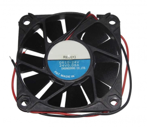 ICFAN 60*10mm 6CM 0610-24V 24V 0.08A 2 Wires Case fan inverter Router switch cpu cooler