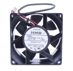 Nmb 90mm 09238RA-12L-FL 12V 1.06A 3 Wires 9CM Cooling Fan 92x38mm
