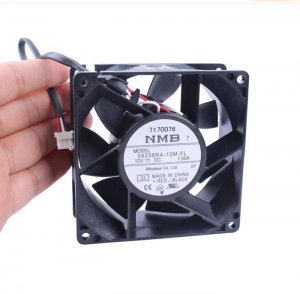 NMB 90mm 09238RA-12M-FL 12V 1.50A 3 Wires 9CM Server Chassis Cooling Fan 90x38mm