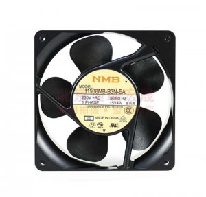 NMB 11938MB-B3N-EA 230V 15/14W 2 Pins 12CM AC Axial Cooling Fan 120x38mm