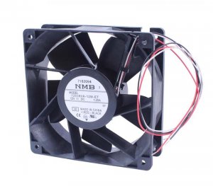 NMB 120mm 12038VA-12M-ET 12V 1.25A 3 Wires 12CM Server Cooling Fan 120x38mm