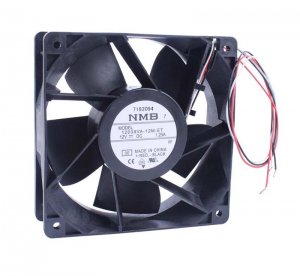 NMB 120mm 12038VA-12M-ET 12V 1.25A 3 Wires 12CM Server Cooling Fan 120x38mm