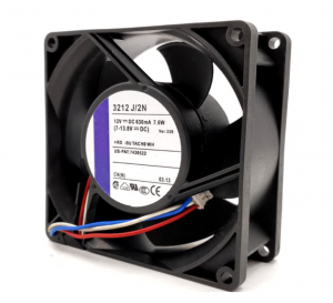 ebmPAPST 9038 9CM 3212 J/2N 12V 630mA 7.6W 4 Wires Case Fan