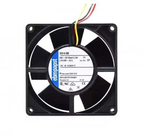 Ebmpapst 9CM 3314GS 24V 2.2W 3 Wires 90mm Inverter Cooling Fan 92x32mm