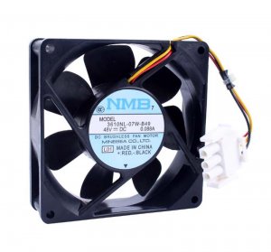 NMB 90MM 3610NL-07W-B49 48V 0.088A 3 Wires 9CM Inverter Server Cooling Fan 90x25mm