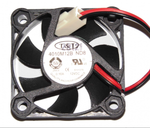 T&T 4010 4010M12B ND8 12V 0.16A 2 Wires Square Cooling fan