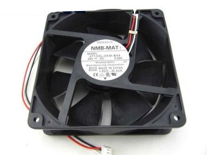 NMB 12038 4715KL-05W-B49 24V 0.46A 3 Wires 3 Pins Axial Fan For Inverter