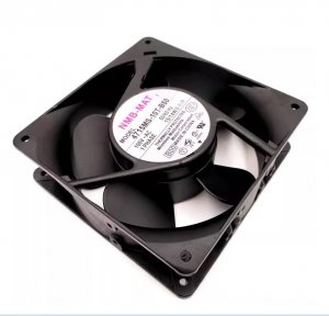 NMB 12038 4715MS-10T-B50 AC100V Al Frame 1 Phase 2 Pins Axial Fan