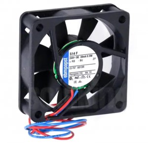 ebmPapst 514F 24V 0.9W 2 Wires 50MM Cooling Fan