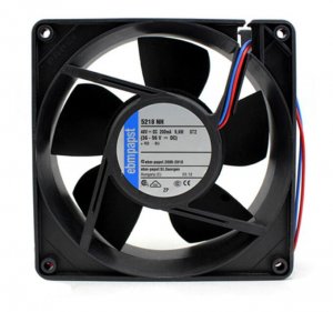 Papst 5218NH 48Vdc 9.6W 3 Wires Axial Cooling Fan 127x38mm