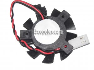 5V 2Wire Blade fan for DaHua DVR CPU Fan