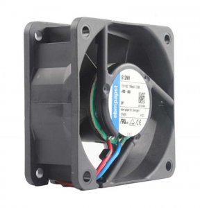Zyvpee 612NH 12Vdc 2.0W 2 Wires 6CM Axial Cooling Fan 60x60x25mm