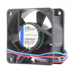 Zyvpee 60mm 614NHHR 24V 3W 2 Wires Converter Fan 60x60x25mm