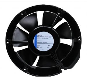 ebmPAPST 6224NM 172mm DC24V 12W 500mA 2850rpm 2-pin All-Metal Inverter Cooling Fan 172x172x51mm