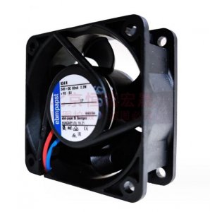 Ebmpapst 624N 2.2W 24V 2 Wires DC Axial Cooling Fan 120x38mm
