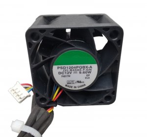 PSD1204PQBX-A B4586 12V 9.6W 4 Wires 4CM Cooling Fan 40x40x28mm