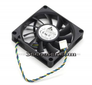 80MM 8015 Delta EFC0812DB DC12V 0.5A 4 Wires PWM CPU Cooling Fan