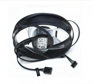9025 FA09025H12LPB 12V 0.36A Transparent Blades RGB 4 Wires PWM CPU Cooling Fan